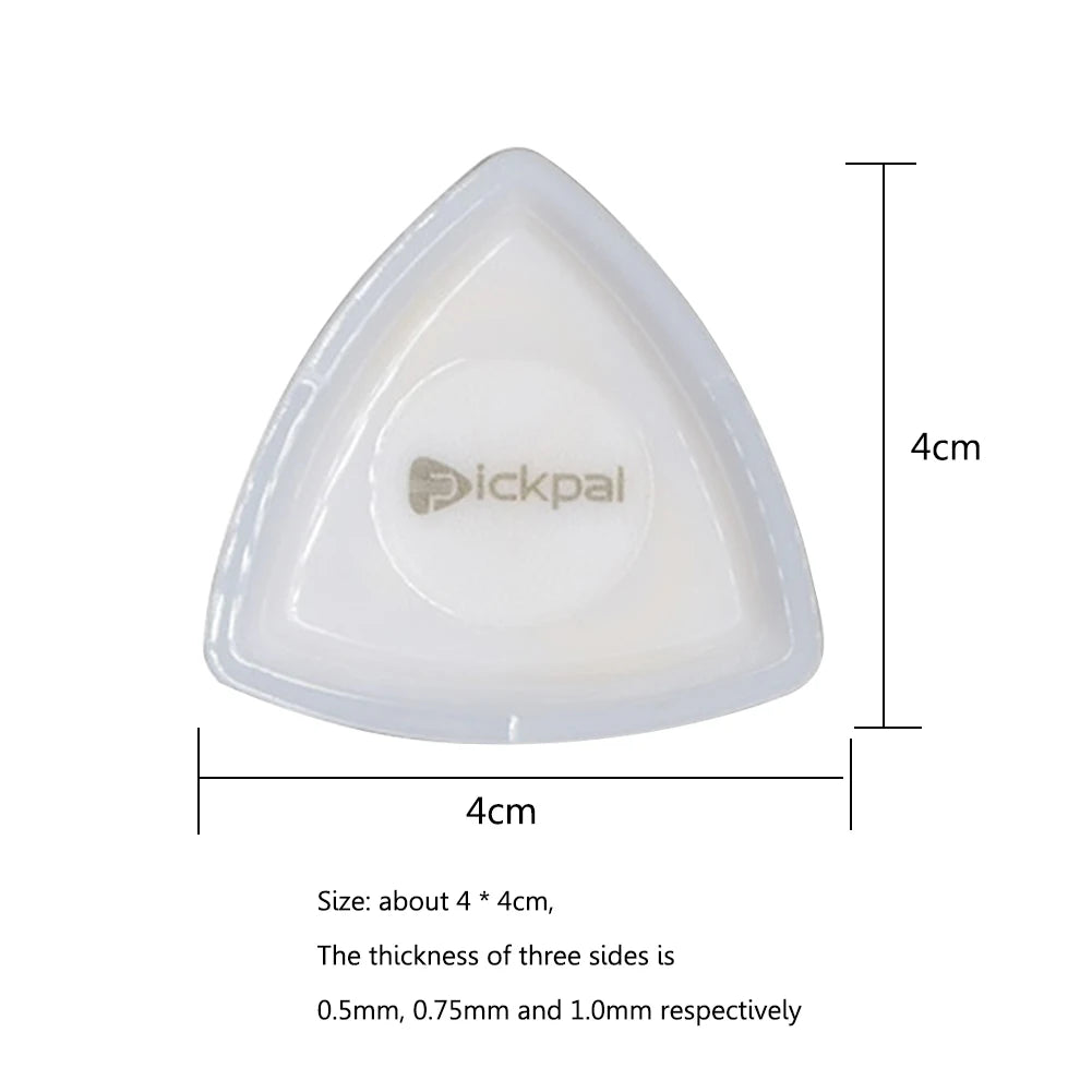 Glow-in-the-Dark Non-Slip Guitar Picks with LED Light - Perfect for Electric, Acoustic, Bass, and Folk Music!